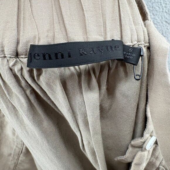 Jenni Kayne Tiered Cotton Linen Sundress in Willow Beige Neutral Size Small - Picture 11 of 11